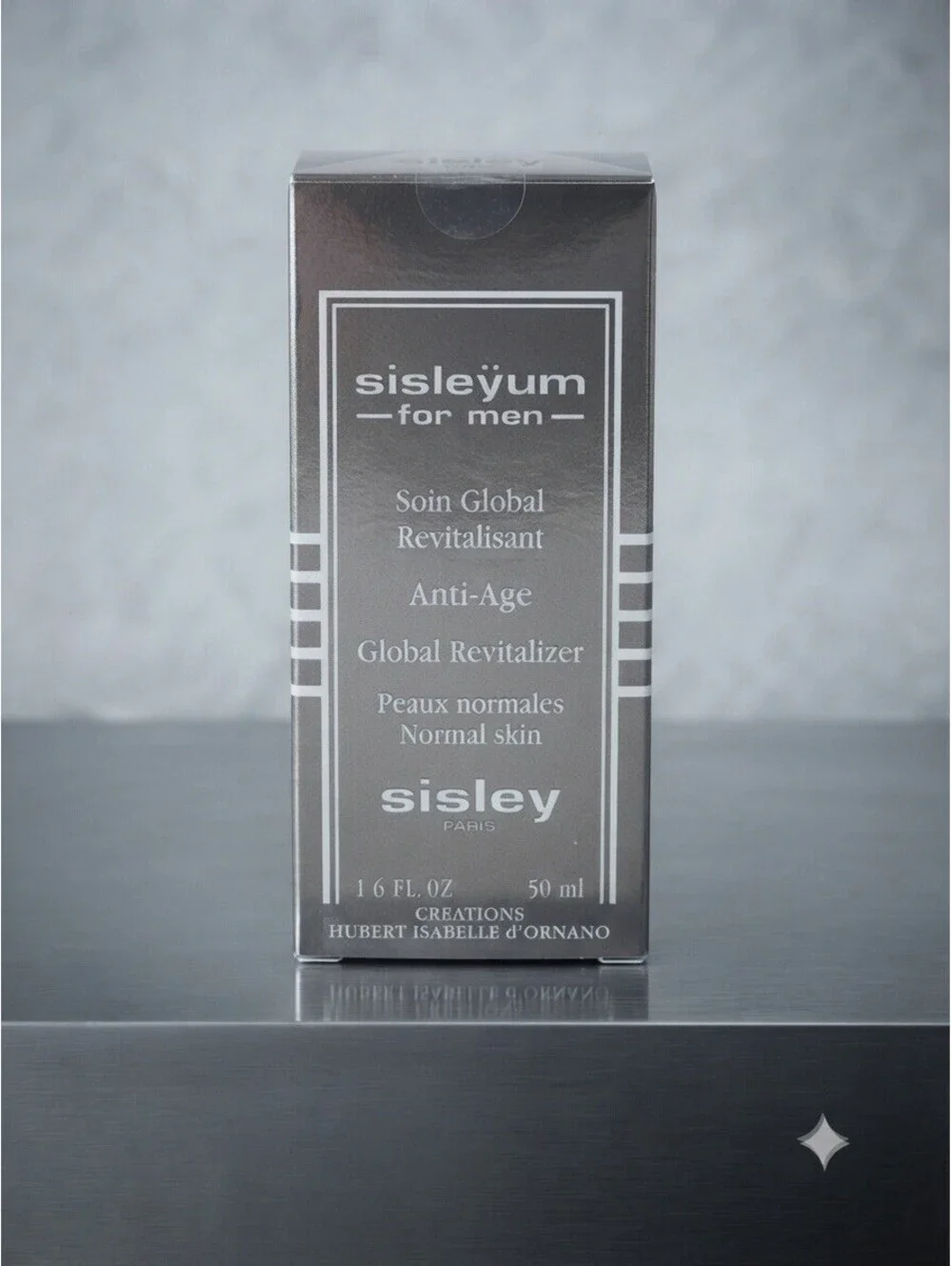 Sisley Sisleyum for MEN Global Revitalizer Anti-Aging Normal Skin 1.6 fl oz NIB